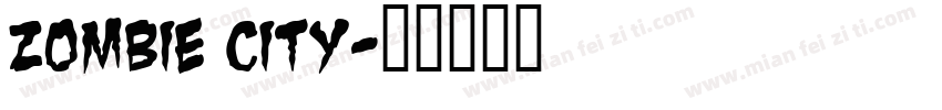Zombie City字体转换